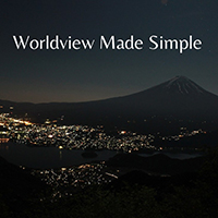 Worldview Made Simple: The Cause and Importance of Believing and Unbelieving Faith Assumptions - Free Live Webinar with Dr. Craig Biehl - city lights against volcano at night